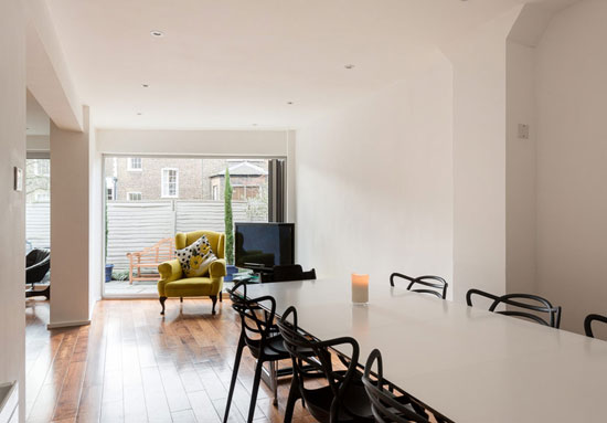 1970s Tim Tomlinson Associates-designed property in The Courtyard, Barnsbury Terrace, London N1