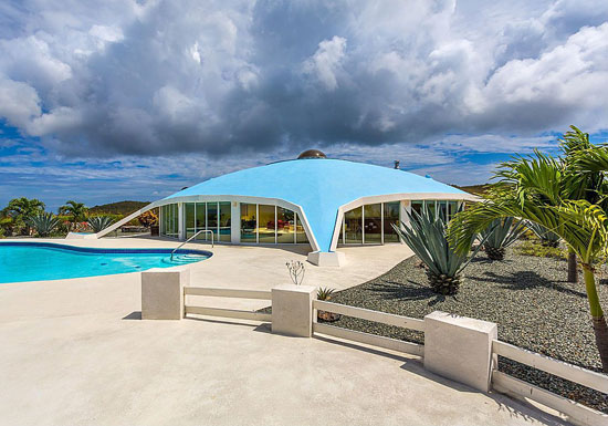 1960s space age property in Christiansted, US Virgin Islands
