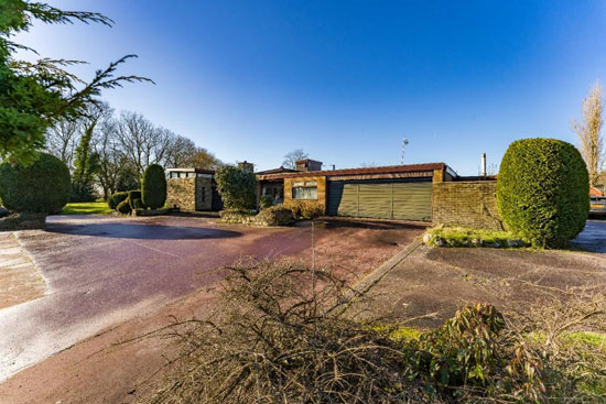 1960s modern house in Croft, Warrington, Cheshire