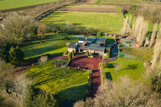 1960s modern house in Croft, Warrington, Cheshire