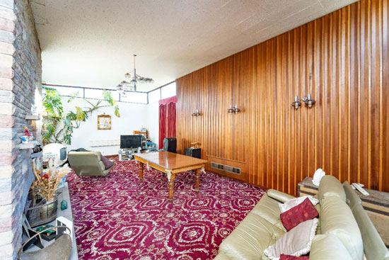 1960s modern house in Croft, Warrington, Cheshire