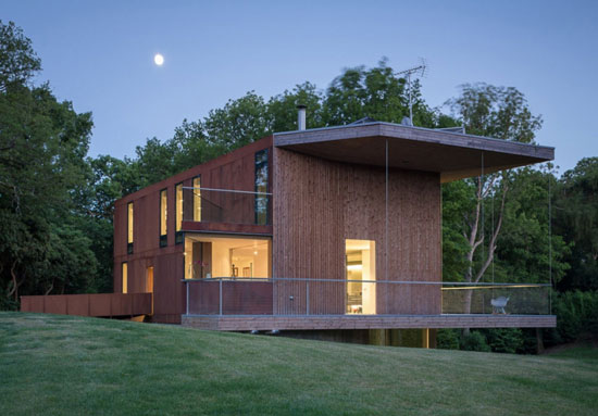Piers Smerin-designed contemporary modernist property in Crowborough, East Sussex