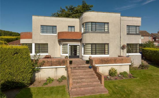 On the market: Fairbank 1930s art deco property in Cupar, Fife, Scotland