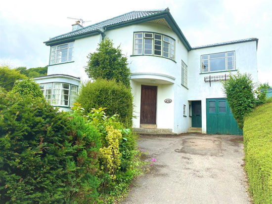 1930s art deco house in Dursley, Gloucestershire