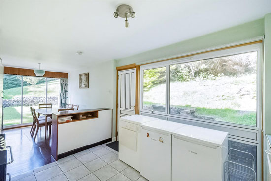 1950s midcentury modern house in Dollar, Clackmannanshire