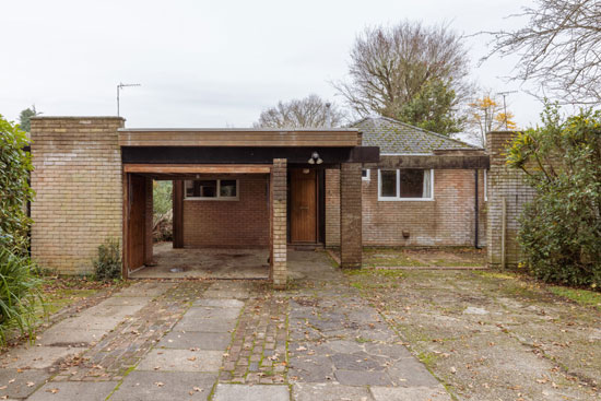 1960s Ivor Shipley modern house in Horsham, West Sussex