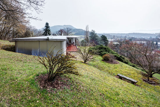 1960s La Maison du Docteur Gauthier by Jean Prouve in Saint-Die-des-Vosges, northeastern France