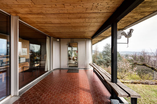 1960s La Maison du Docteur Gauthier by Jean Prouve in Saint-Die-des-Vosges, northeastern France