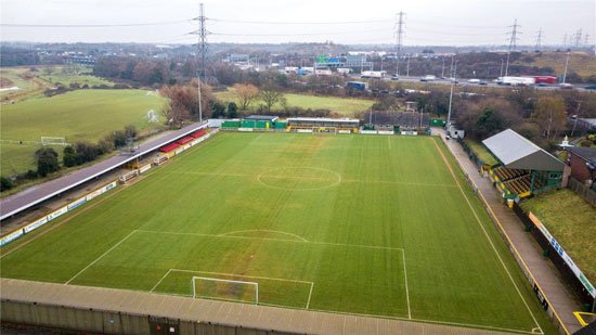 Thurrock Football Club and stadium in Essex up for sale