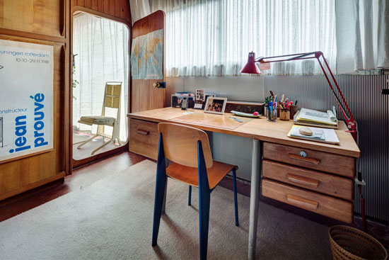 1960s La Maison du Docteur Gauthier by Jean Prouve in Saint-Die-des-Vosges, northeastern France
