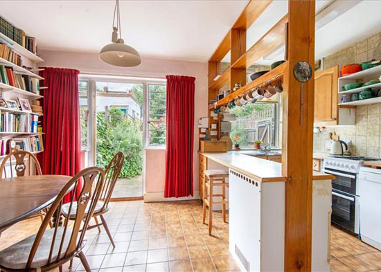 1930s semi-detached art deco-style property in Belsize Park, London NW3