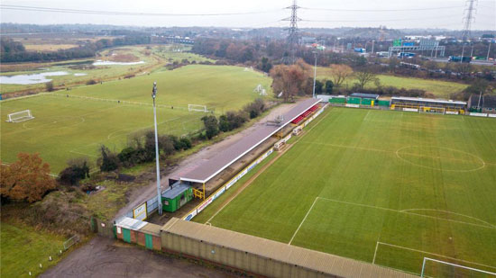 Thurrock Football Club and stadium in Essex up for sale