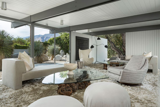 1950s Donald Wexler-designed midcentury property in Palm Springs, California, USA