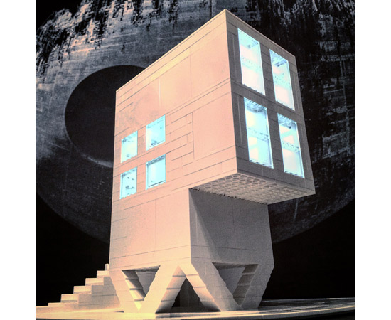 Arndt Schlaudraff’s Brutalist buildings in Lego on Instagram