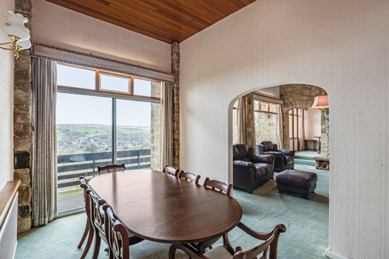 1960s midcentury modern house in Ilkley, West Yorkshire