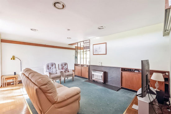 1950s midcentury modern house in Dollar, Clackmannanshire