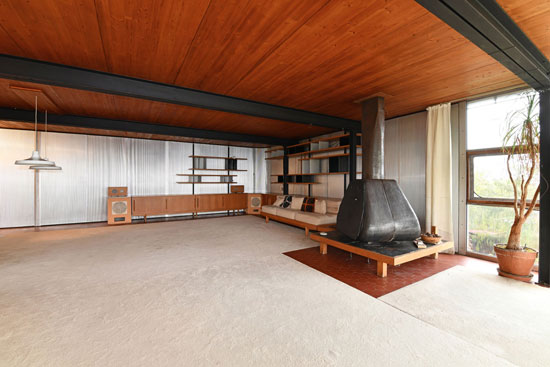 1960s La Maison du Docteur Gauthier by Jean Prouve in Saint-Die-des-Vosges, northeastern France
