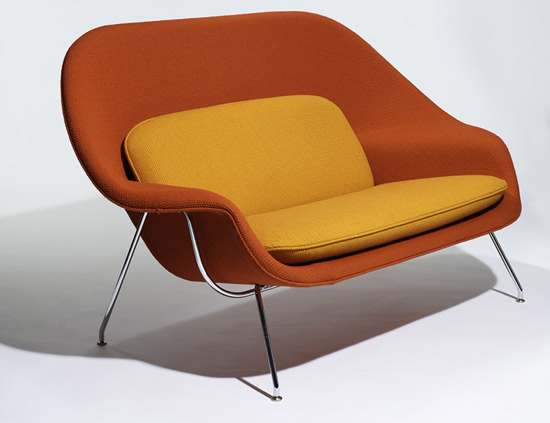 Eero Saarinen’s 1940s Womb sofa goes back into production