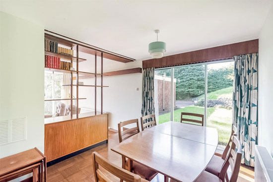 1950s midcentury modern house in Dollar, Clackmannanshire
