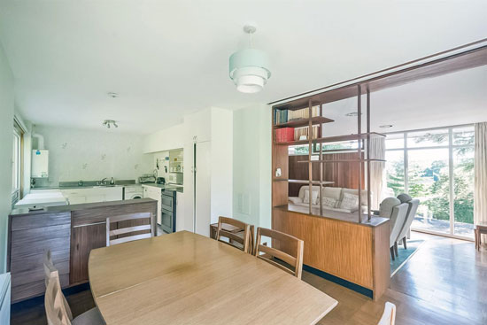 1950s midcentury modern house in Dollar, Clackmannanshire