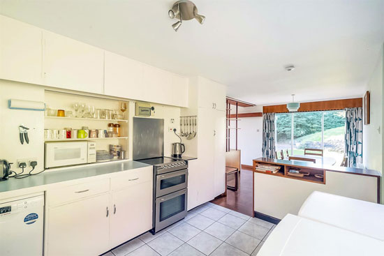 1950s midcentury modern house in Dollar, Clackmannanshire
