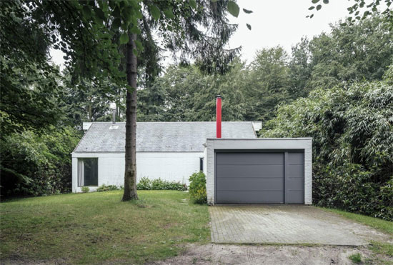 1960s Marc Dessauvage-designed modernist property in Kapellen, Belgium