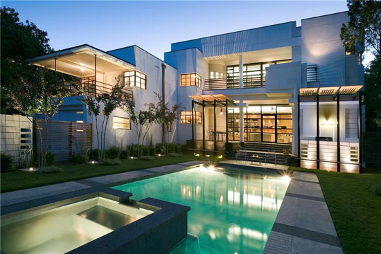 1930s modern movement property in Dallas, Texas, USA