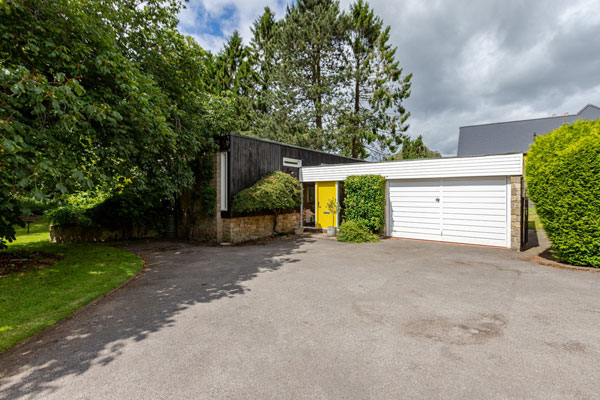 1960s modern house in Hurworth Place, near Darlington, Durham