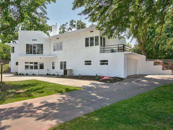 1940s art deco house in Yakima, Washington, USA