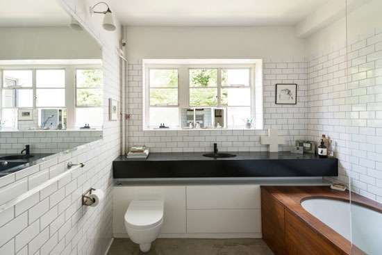 Two-bedroom art deco apartment in the William Bryce Binnie-designed West Hill Court in London N6