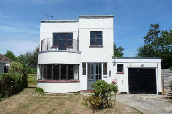 In need of renovation: 1930s art deco-style property in Elmer, West Sussex