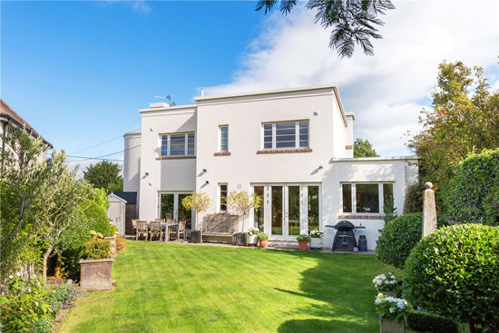 1930s art deco house in Glenageary, near Dublin, Ireland