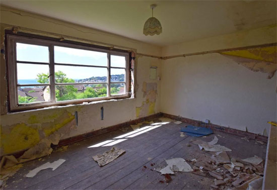 1930s art deco renovation project in Lyme Regis, Devon