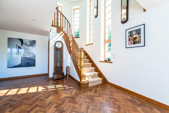 Wester Waterlair art deco-style property in Fordoun, Aberdeenshire, Scotland