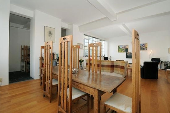 Three-bedroom apartment in the 1930s Wallis, Gilbert and Partners-designed Alaska Building in London SE1