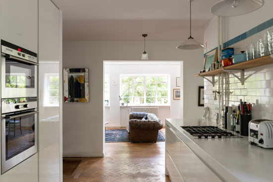 Two-bedroom art deco apartment in the William Bryce Binnie-designed West Hill Court in London N6