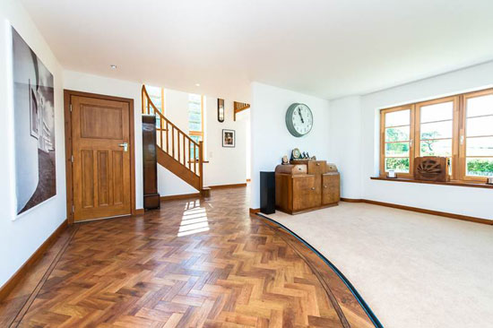 Wester Waterlair art deco-style property in Fordoun, Aberdeenshire, Scotland