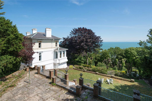 1920s art deco-style house in St Margarets Bay near Dover, Kent