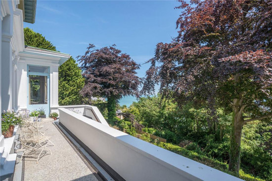 1920s art deco-style house in St Margarets Bay near Dover, Kent