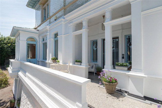 1920s art deco-style house in St Margarets Bay near Dover, Kent