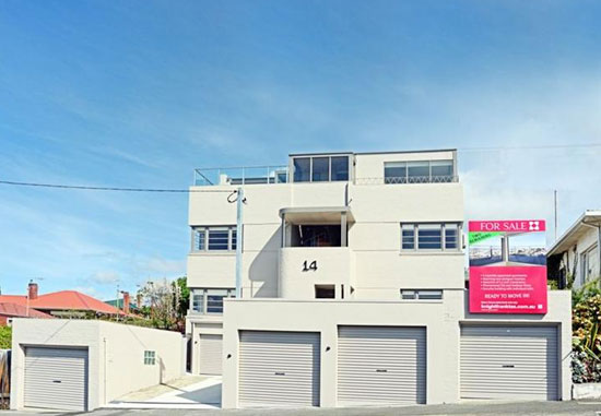 On the market: One-bedroom art deco apartment in West Hobart, Tasmania, Australia