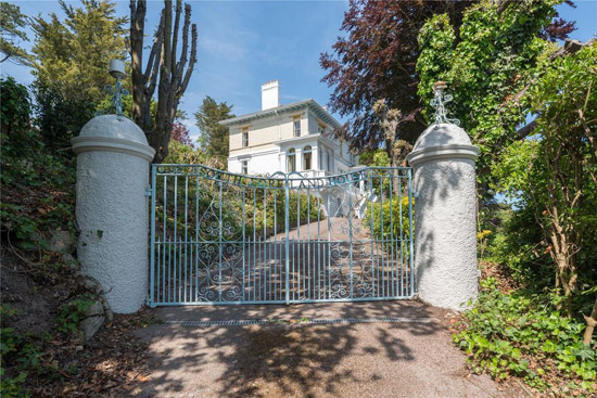 1920s art deco-style house in St Margarets Bay near Dover, Kent