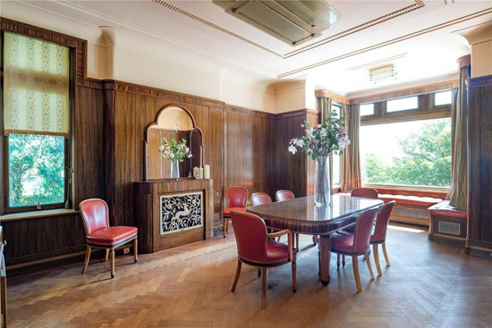 1920s art deco-style house in St Margarets Bay near Dover, Kent