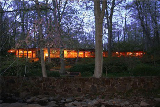 On the market: 1950s Frank Lloyd Wright-designed Dudley Spencer House in Wilmington, Delaware, USA