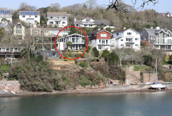 1960s three-bedroom waterfront property in Newton Ferrers, South Devon