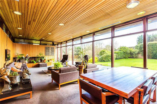1960s modernist property in Ditchling, East Sussex