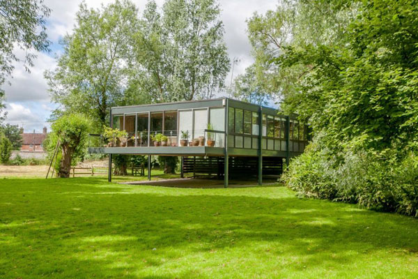 1960s Fielding and Morrison modernist property in Dorchester on Thames, Oxfordshire