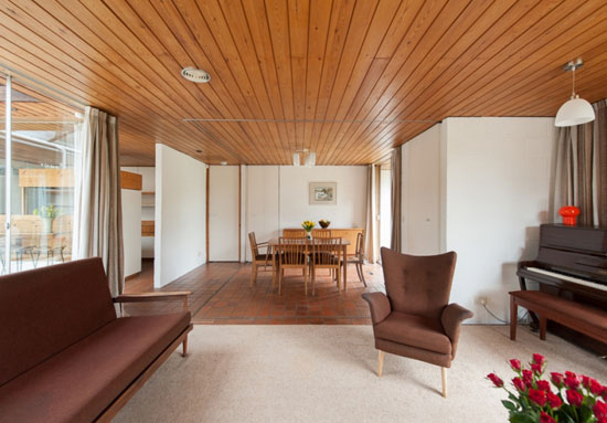 Peter Aldington-designed 1960s grade II-listed modernist property in Bessacarr, near Doncaster, South Yorkshire