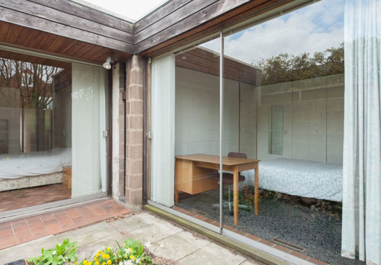 Peter Aldington-designed 1960s grade II-listed modernist property in Bessacarr, near Doncaster, South Yorkshire