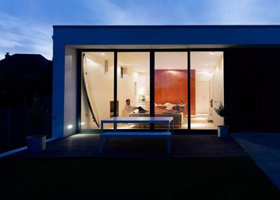 Three-bedroom single-storey modernist property in Poole, Dorset